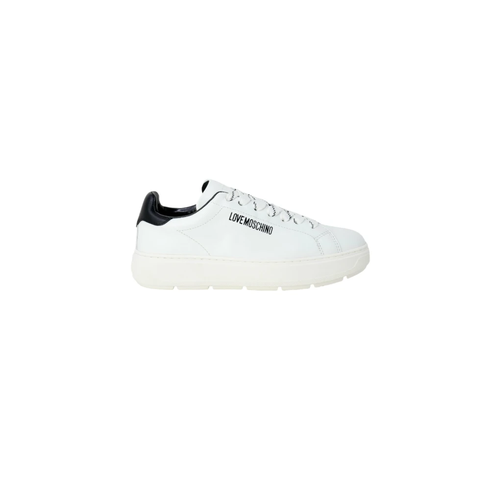 Love Moschino Låga Sneakers White, Dam