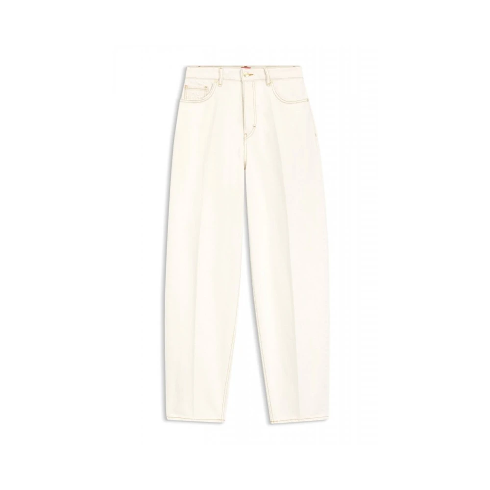 Hugo - Vaqueros Loose-Fit - Jeans - Mujer - Beige - W28