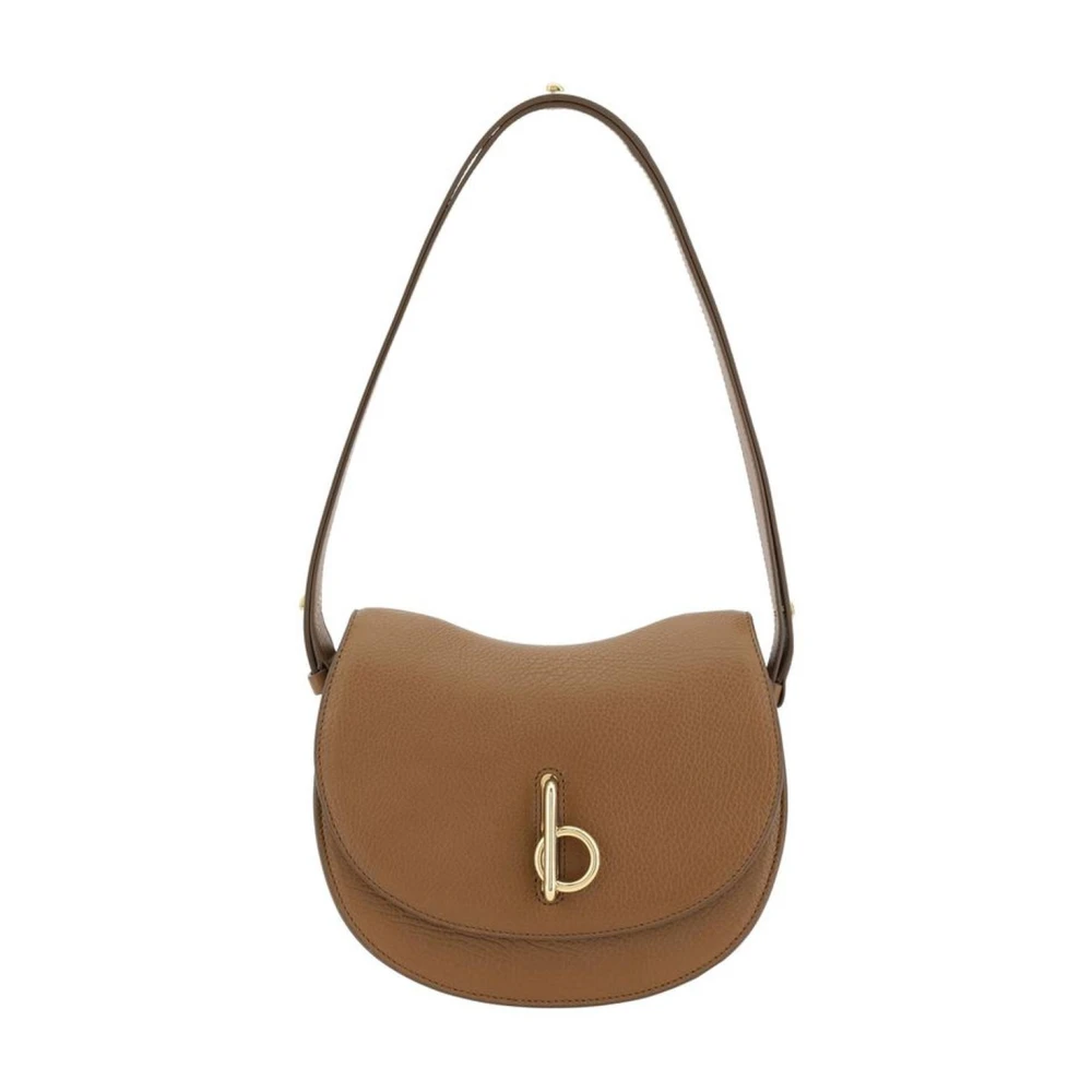 Burberry Schoudertas met platte band Brown Dames