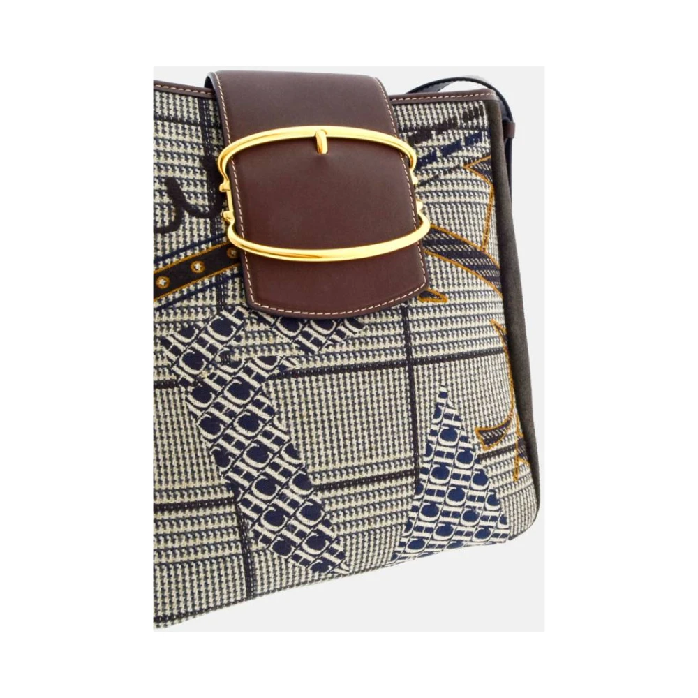 Carolina Herrera Insignia Hobo Tas Brown Dames