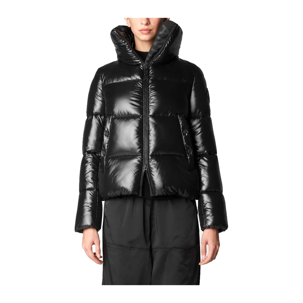 Save The Duck Gewatteerde Cosmary Jas Zwart Black Dames