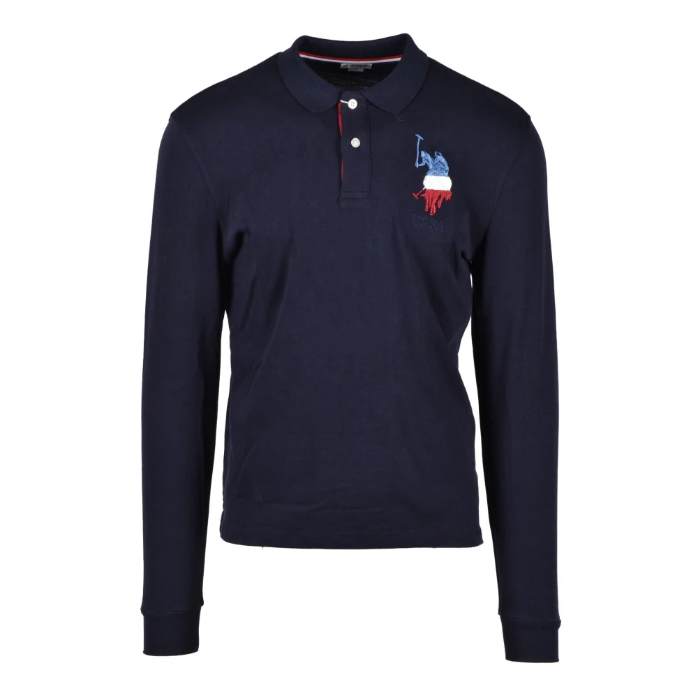 U.s. Polo Assn. Katoenen Polo Shirt Blue Heren
