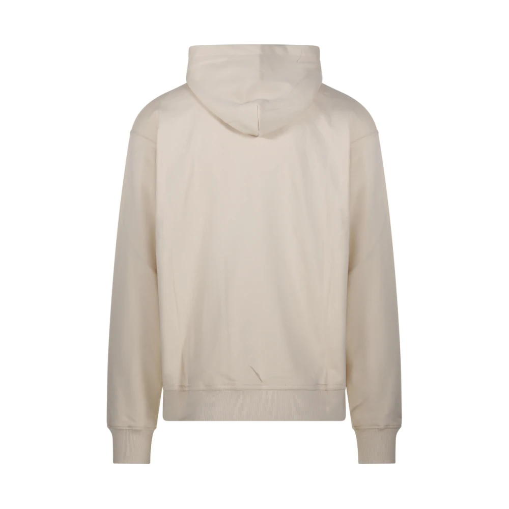 A Paper Kid Zand Hoodie Sweatshirt Beige Heren