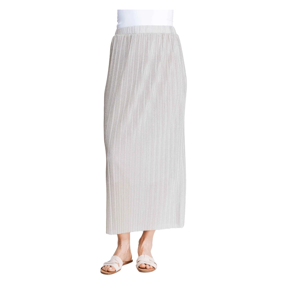 Zhrill Pleated skirt Iselle Beige Dames