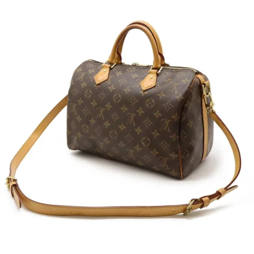 Louis Vuitton Vintage Pre-owned Canvas handbags Brown Dames