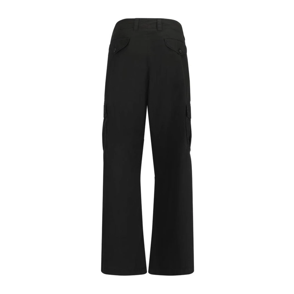 Dolce & Gabbana Cargo Broek met Monochroom Patroon Black Heren