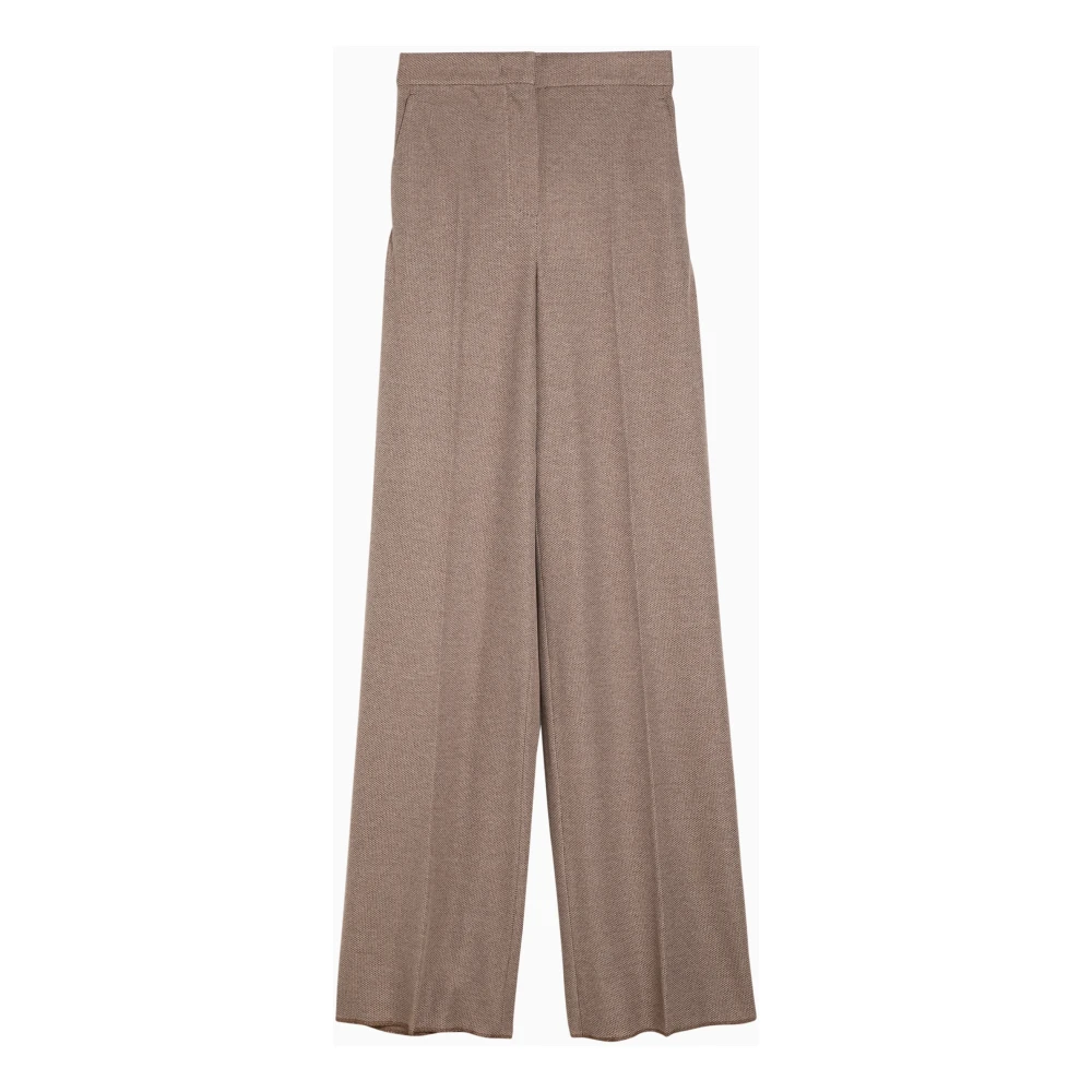 Max Mara Regular Fit Zomerbroek Beige Dames