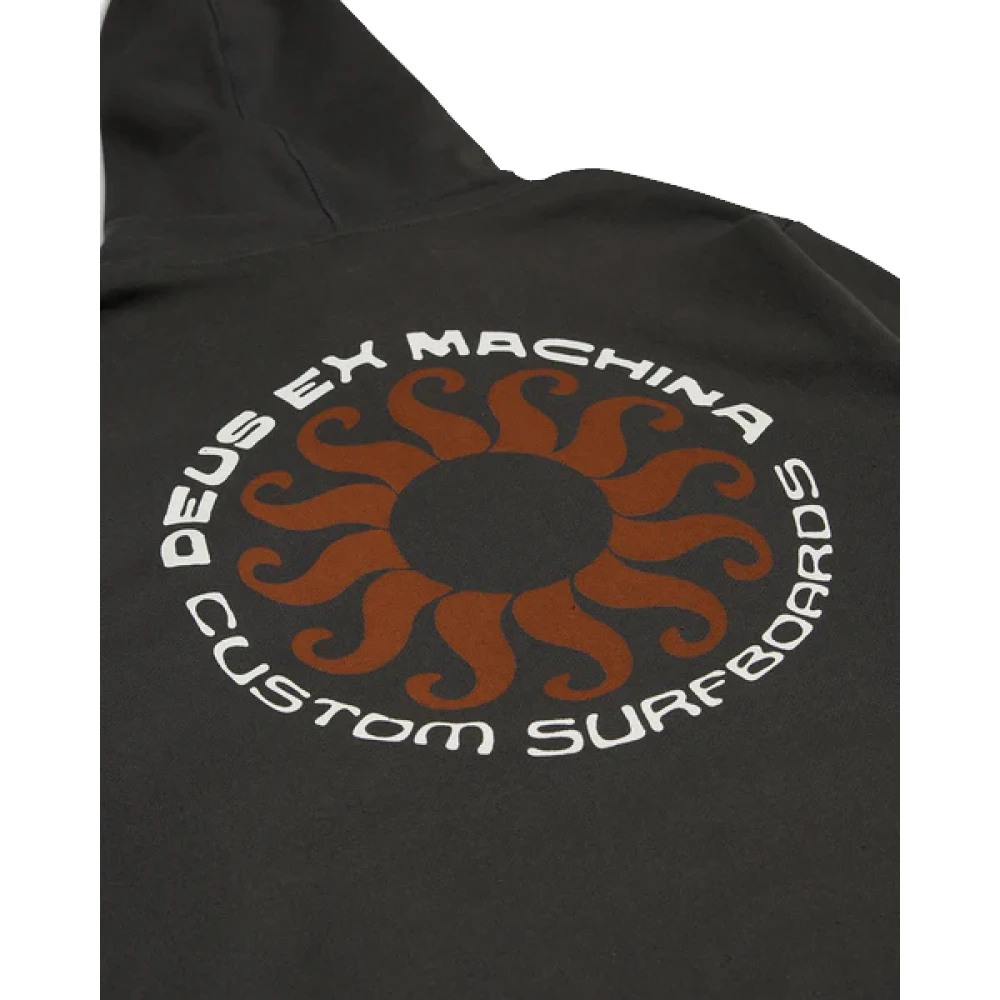 Deus Ex Machina Cosmo Hoodie Sweatshirt Antraciet Gray Heren
