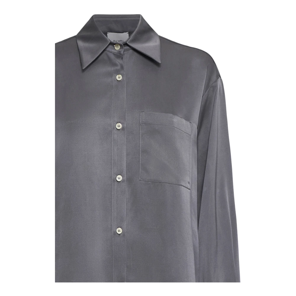 Alysi Stijlvolle Overhemden Collectie Gray Dames