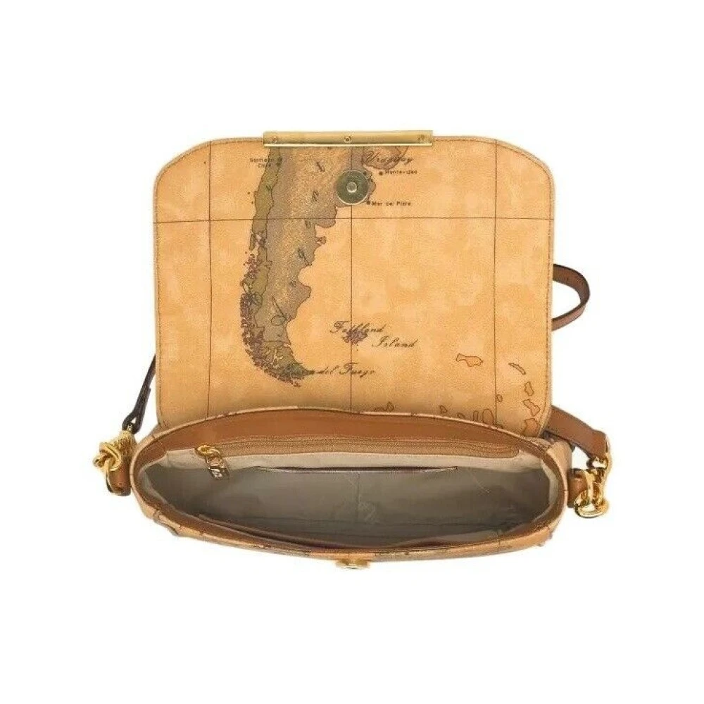 Alviero Martini 1a Classe Schoudertas Beige Dames