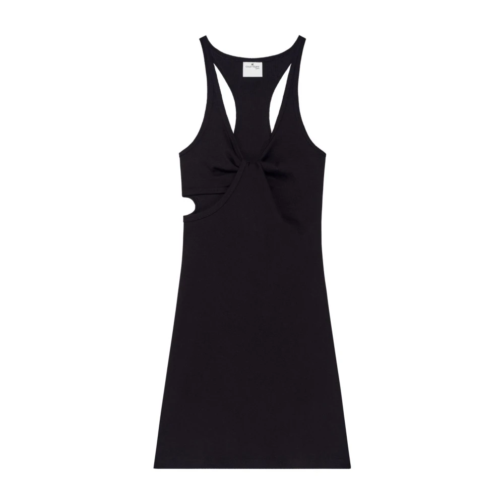 Courrèges Women's Black Short Dresses,, Elegant Nero Dress For Extra Small