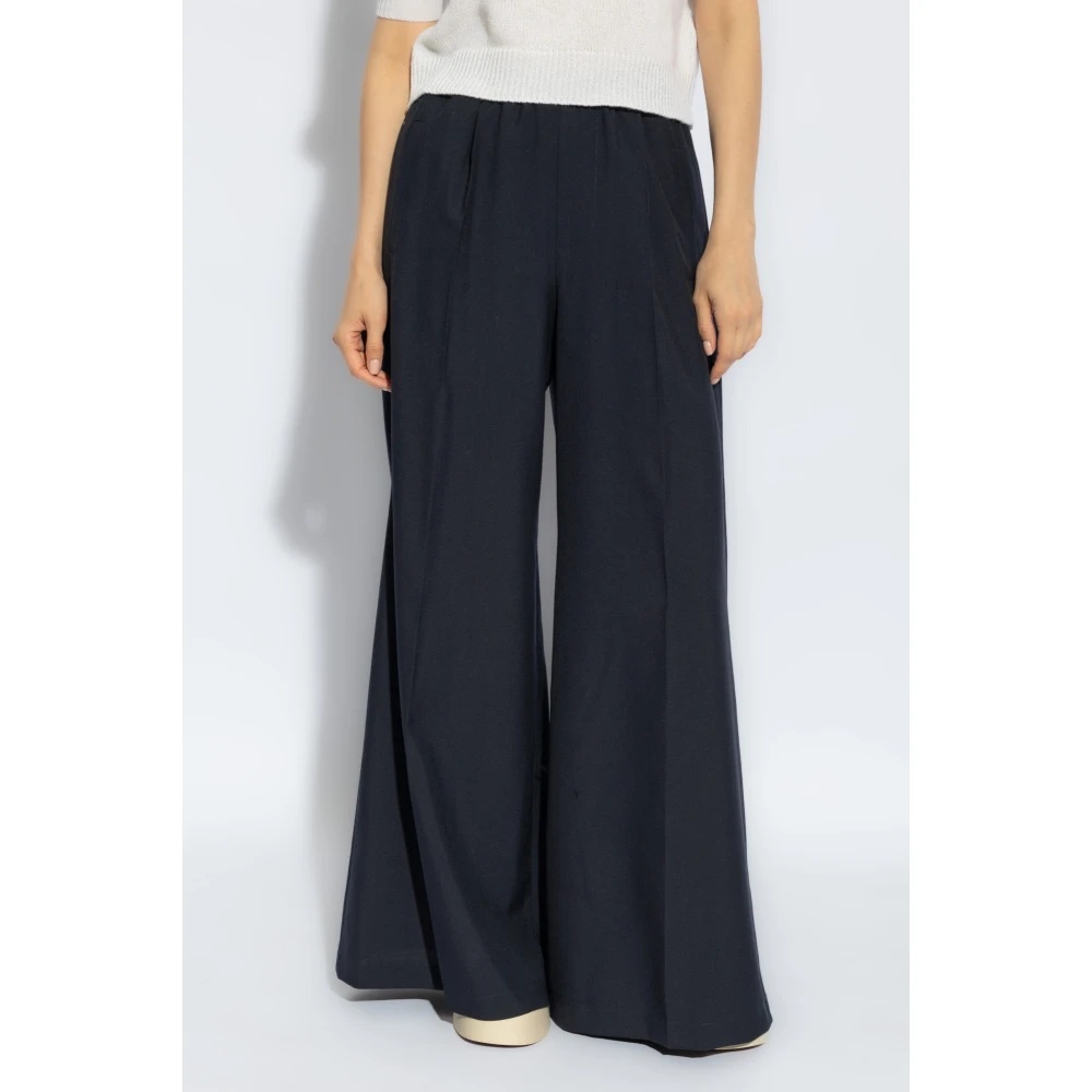 Marni Wollen broek Blue Dames