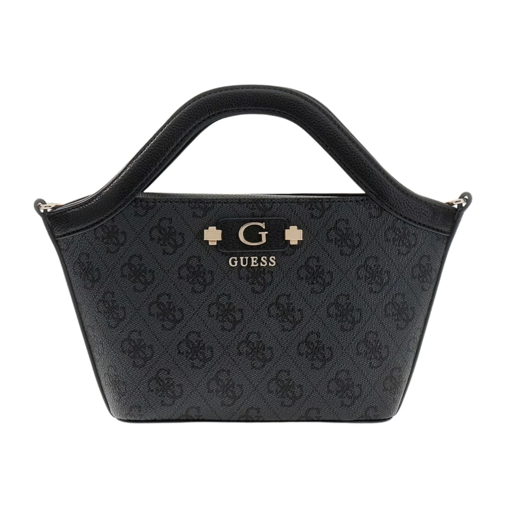 Guess Lindsey Mini Tote - Female - Shopping Bags - Black - One Size - Bags