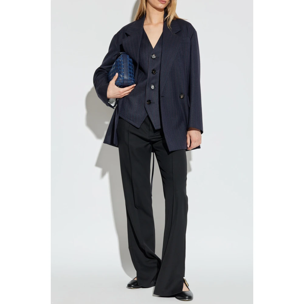 Bottega Veneta Double-breasted blazer Blue Dames