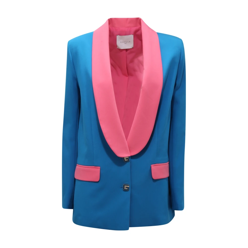 Gaëlle Paris Women's Blue Blazers, S, Gbdp16054 Giacca Monopetto