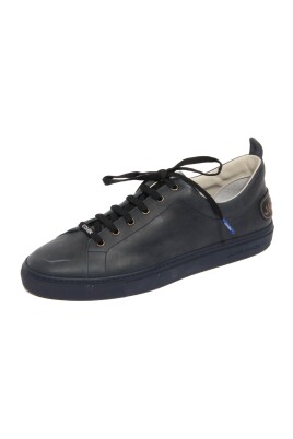 vintage-navy-blue-leather-shoe