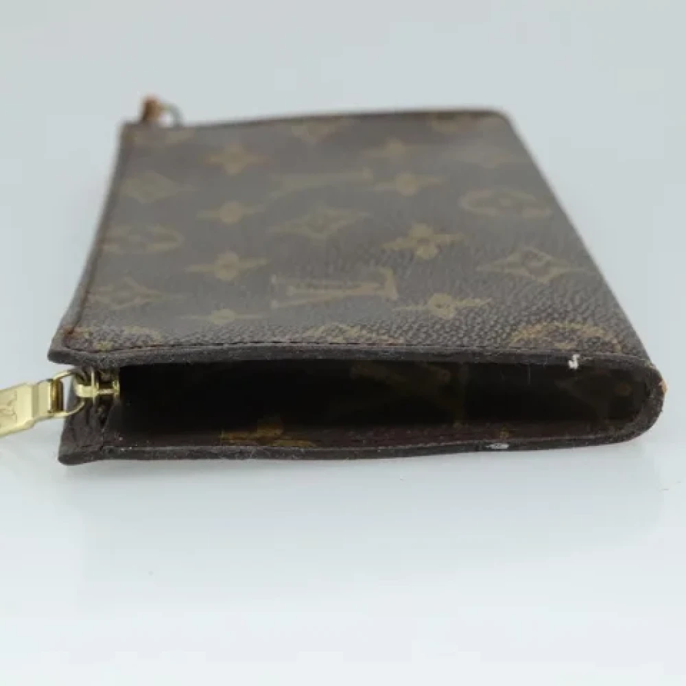 Louis Vuitton Vintage Pre-owned Canvas pouches Brown Dames