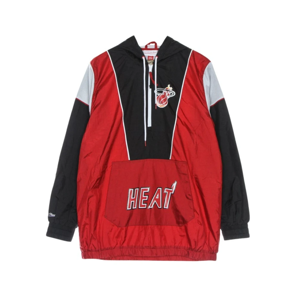 Mitchell & Ness Men's Red Windbreakers, M, Jacket
