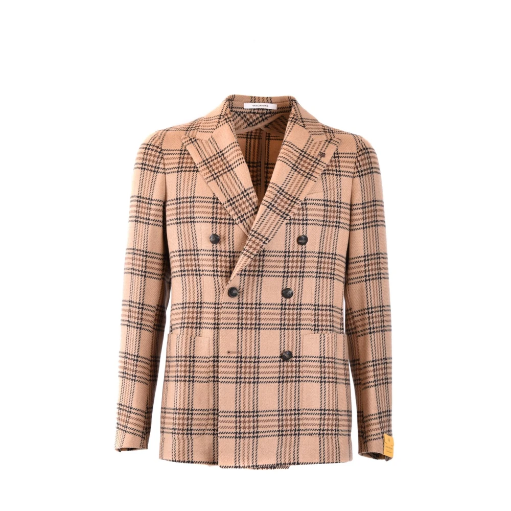 Tagliatore Beige Blazer voor Mannen Aw23 Multicolor Heren