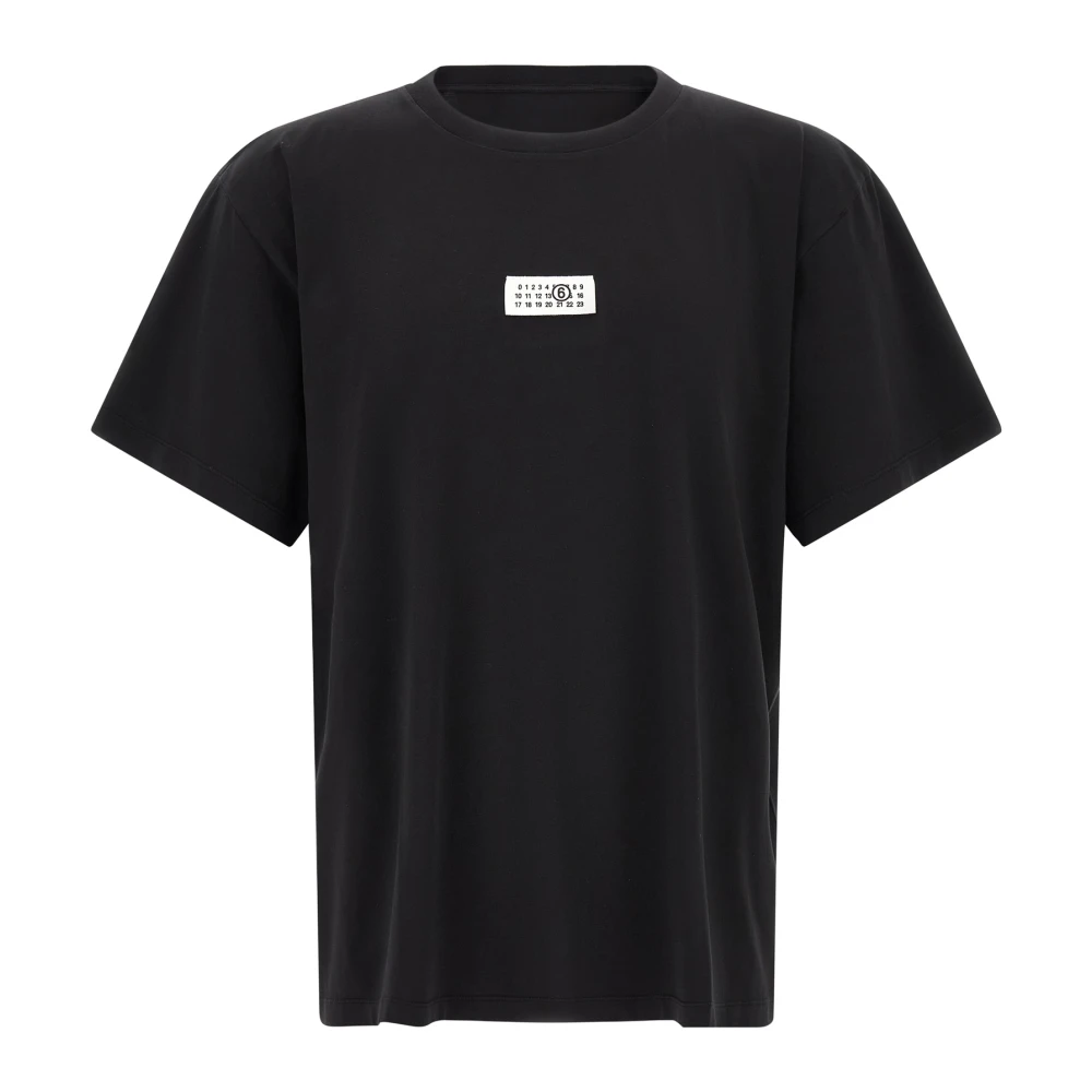 Mm6 Maison Margiela Herren Schwarz Oberteile, K, Sgröße: