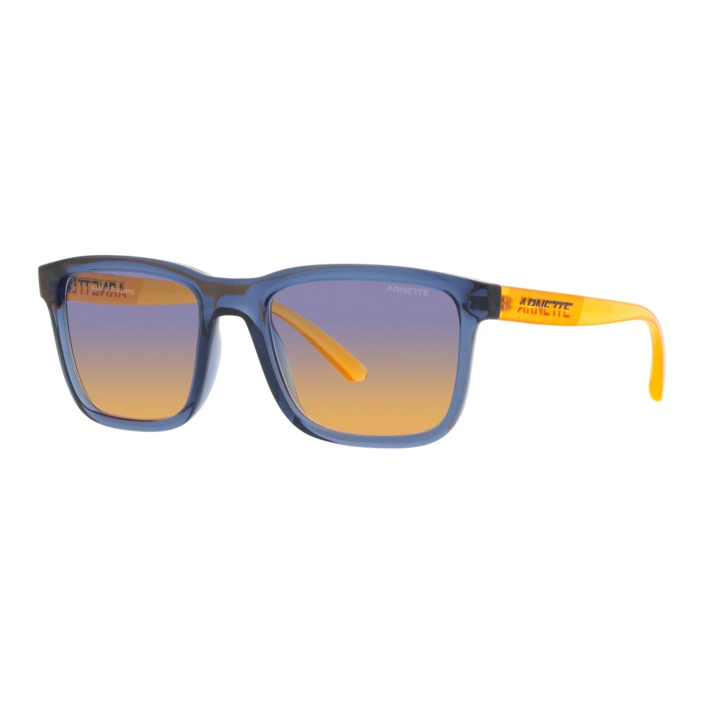 Arnette Men's Blue Sunglasses,, Lebowl Sunglasses Transparent / Orange Shaded Medium
