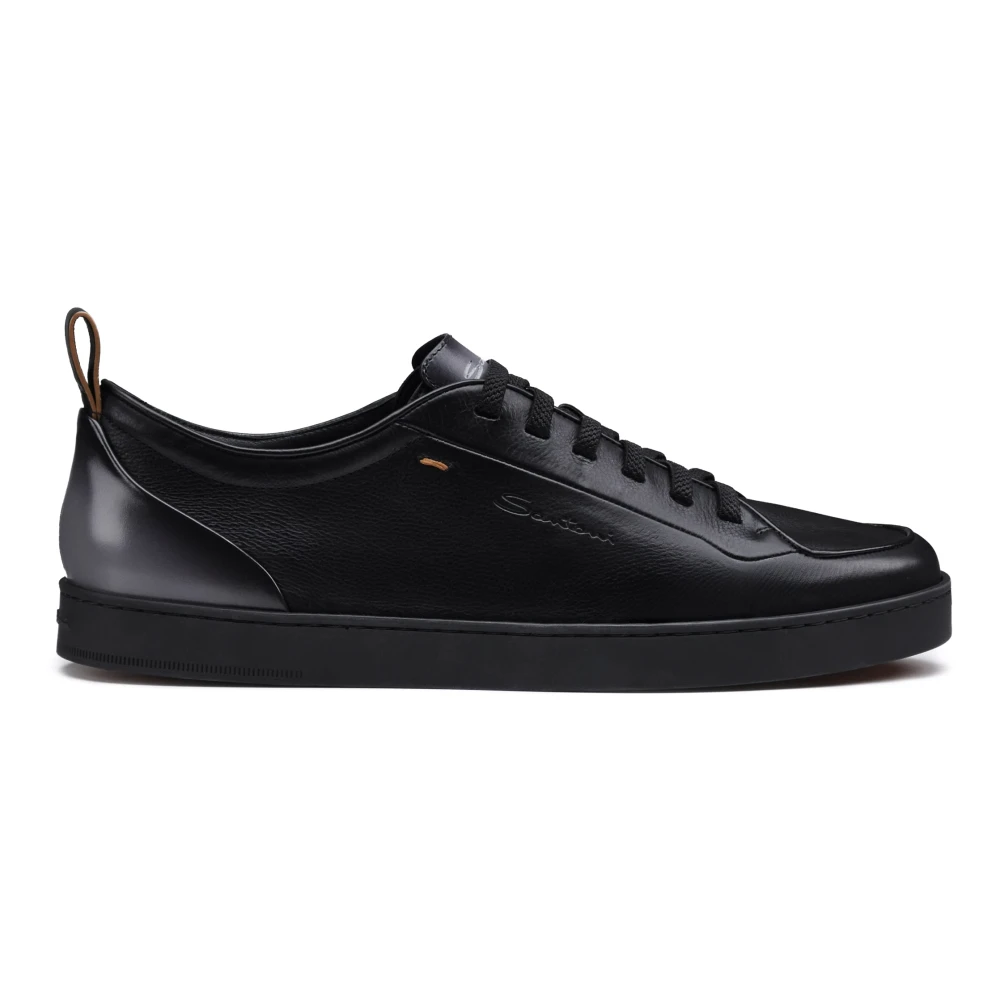 Santoni Off-duty Sneaker Heren Schoenen Zwart