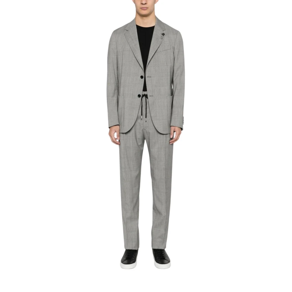 Lardini Suits Gray Heren