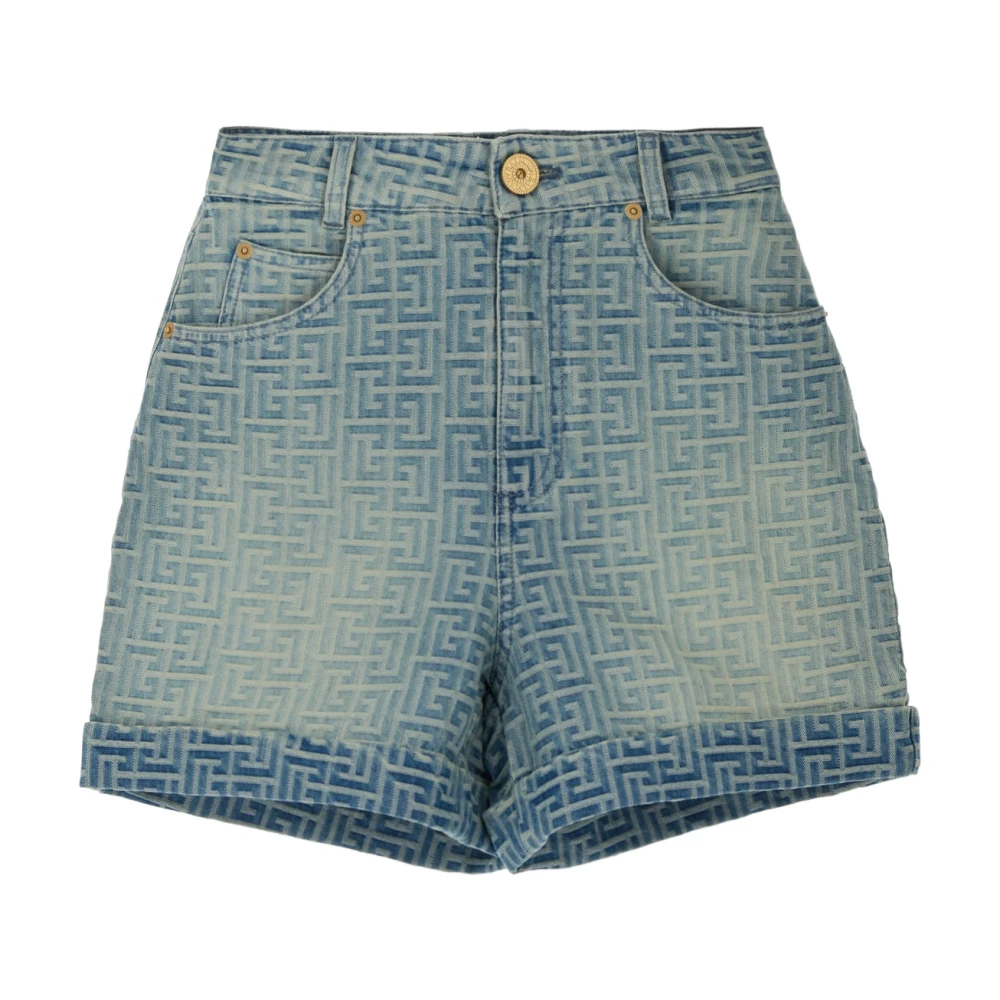 Shorts > Denim Shorts - - Balmain - Modalova
