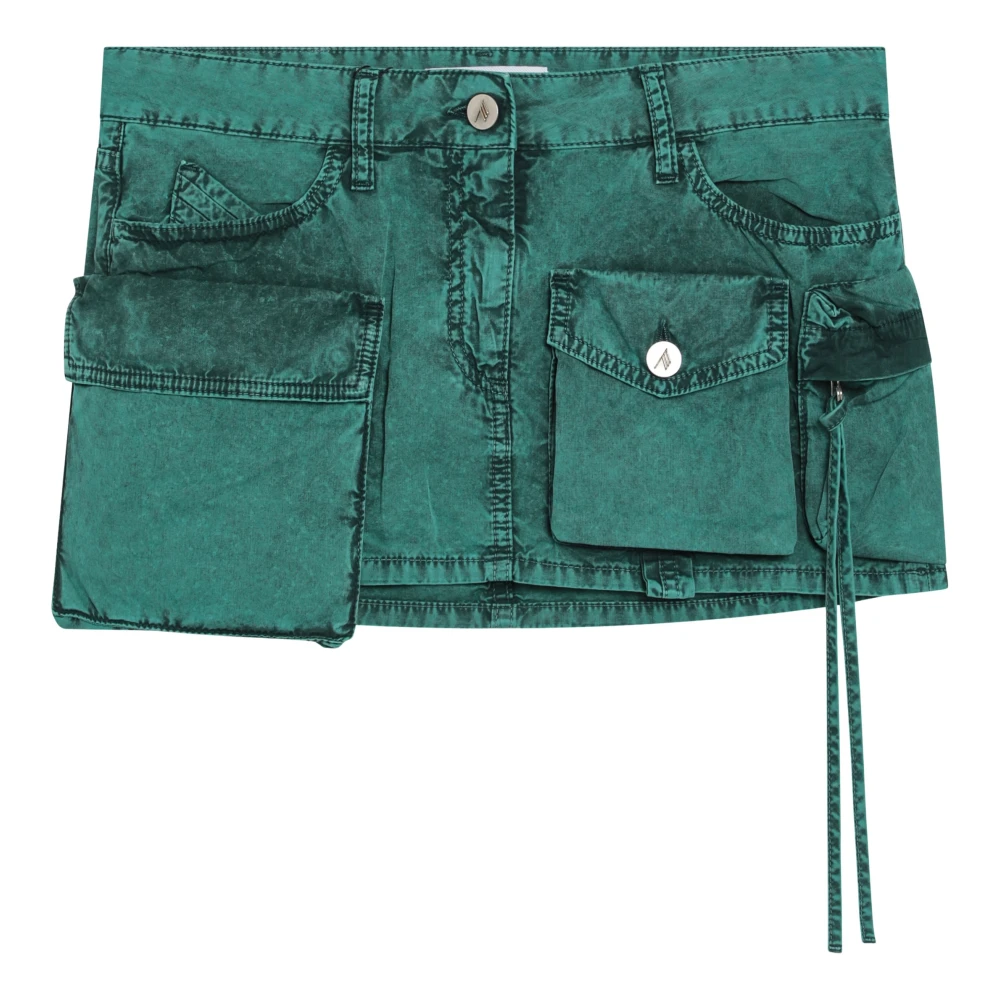 The Attico Mini Drop2 Rok Green Dames