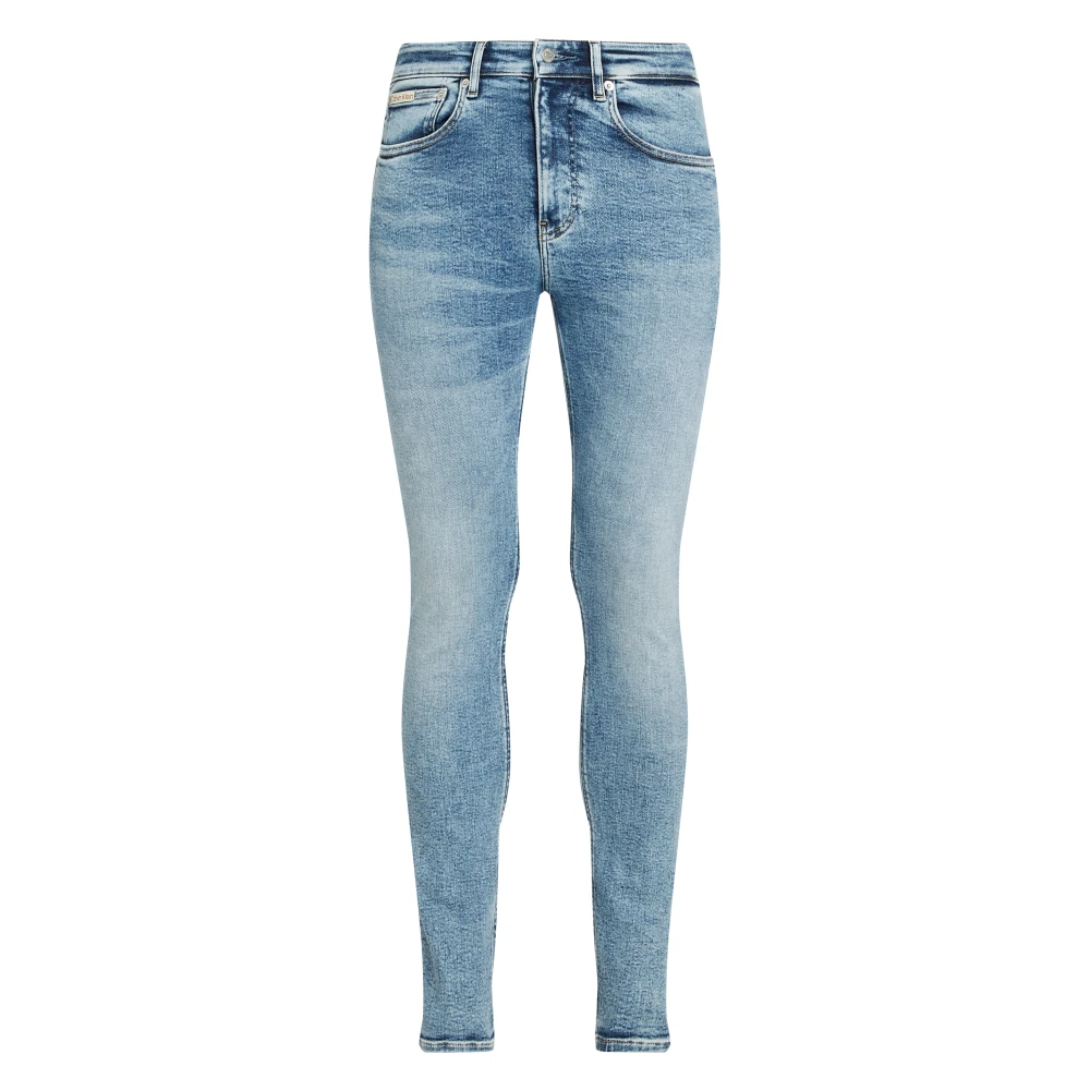 Calvin Klein Men's Blue Slim Fit Stretch Jeans