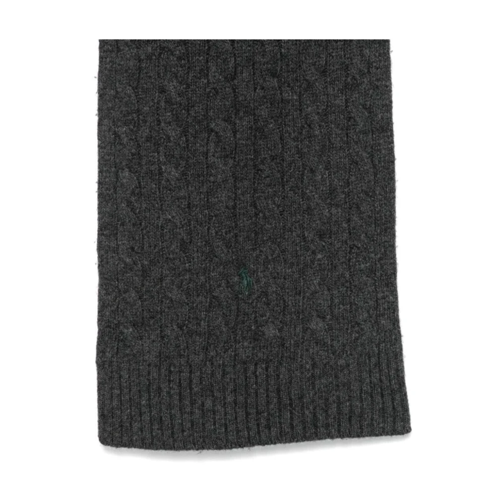 Polo Ralph Lauren Klassieke Wollen Sjaal Black Heren