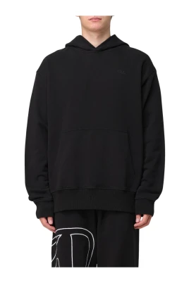 Svart Hoodie Relaxed Fit