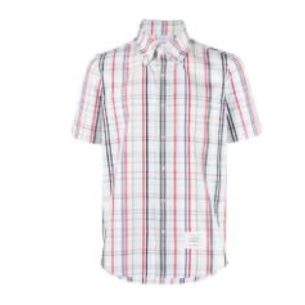 Thom Browne Men's Stylish Short Sleeve Shirt