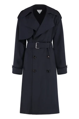 Fine Wool Trench Coat