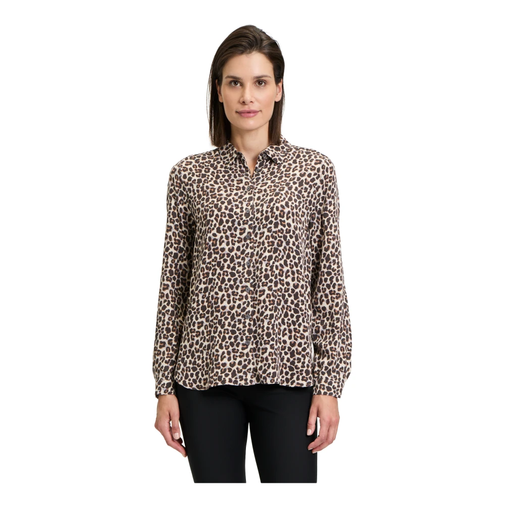 Betty Barclay Gestreepte Blouse met Kraag Multicolor Dames