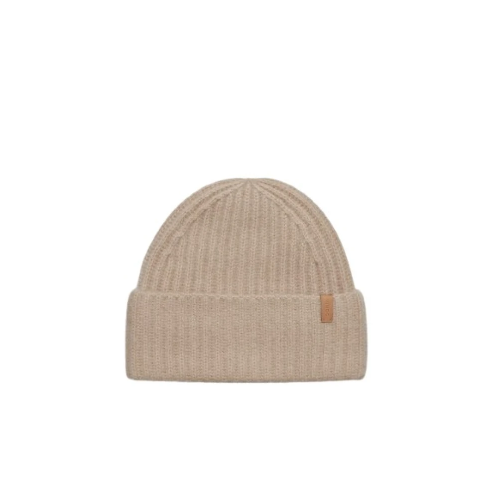 Vince Chunky-Gebreide Cashmere Beanie Brown Dames