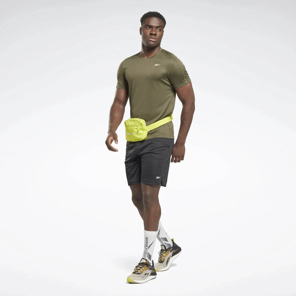 Reebok Technische T-shirt Green Heren