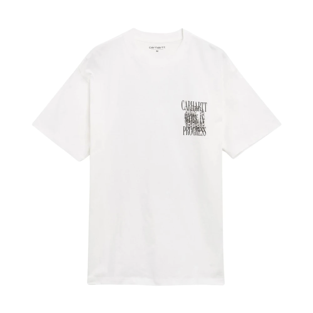 Carhartt WIP Korte Mouw T-Shirt Essentieel Comfort White Heren
