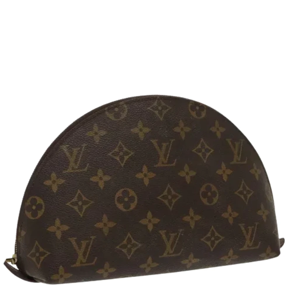 Louis Vuitton Vintage Pre-owned Canvas pouches Brown Dames