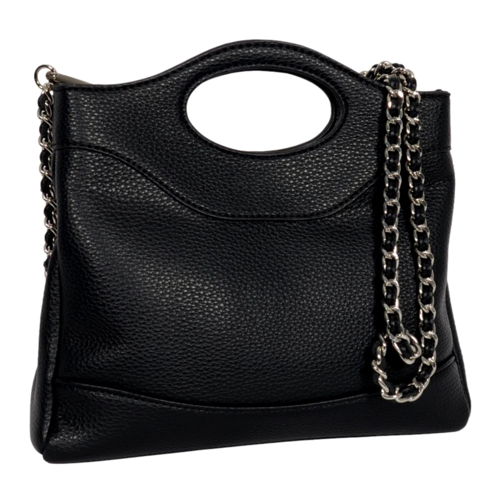 Gaëlle Paris Mini Gewatteerde Shopper Tas in Zwart Black Dames