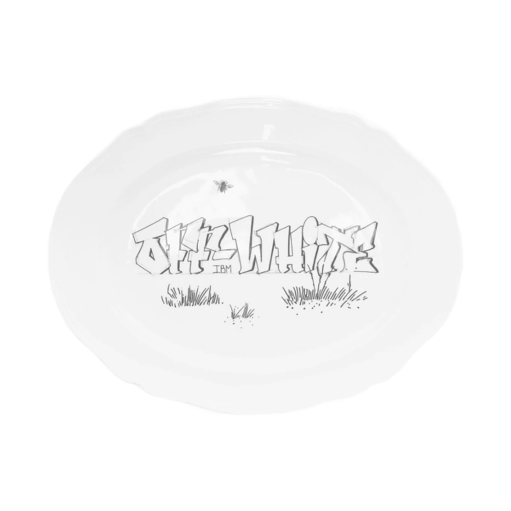 Off White Women's White Ginori 1735 Oval Tray Plate