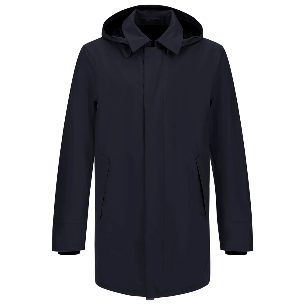 Herno - Coats > Parkas - Blue - Herno - Modalova