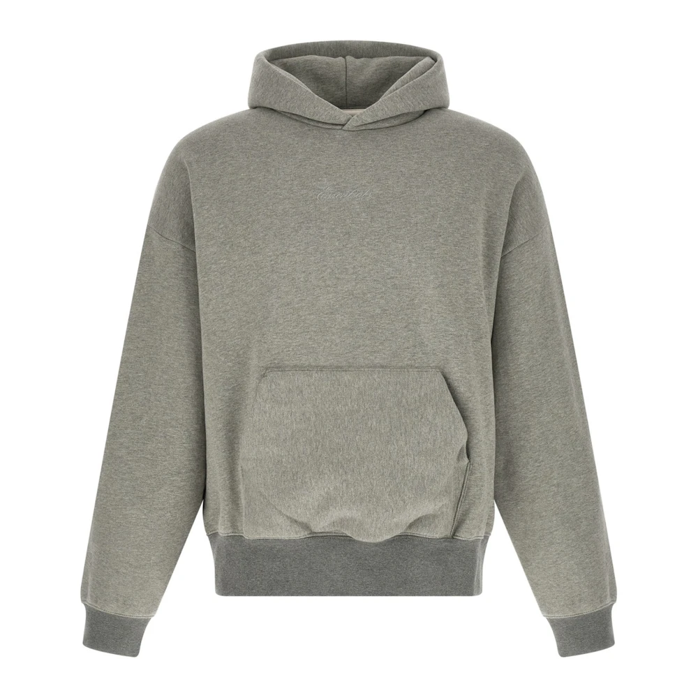 Fear Of God Gray Hoodies, Male, Xs, Signature Classic Hoodie