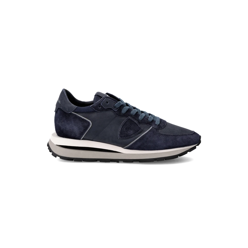 Philippe Model Mannelijk Blauw Sneakers Tropez Haute Running