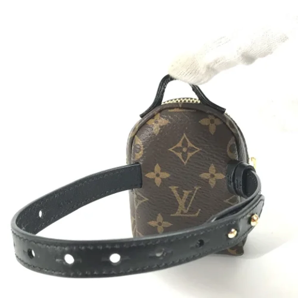 Louis Vuitton Vintage Pre-owned Cotton louis-vuitton-bags Brown Dames