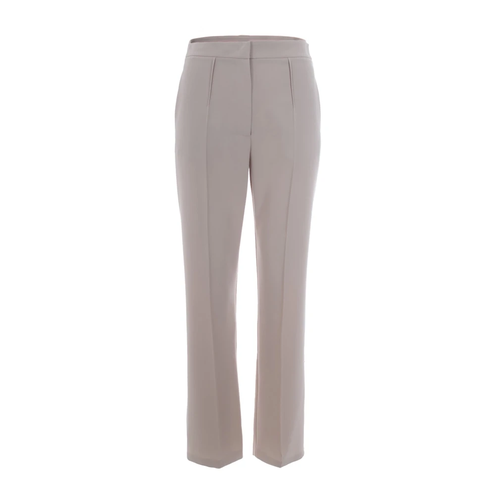 Patrizia Pepe Women's Gray Wide Trousers