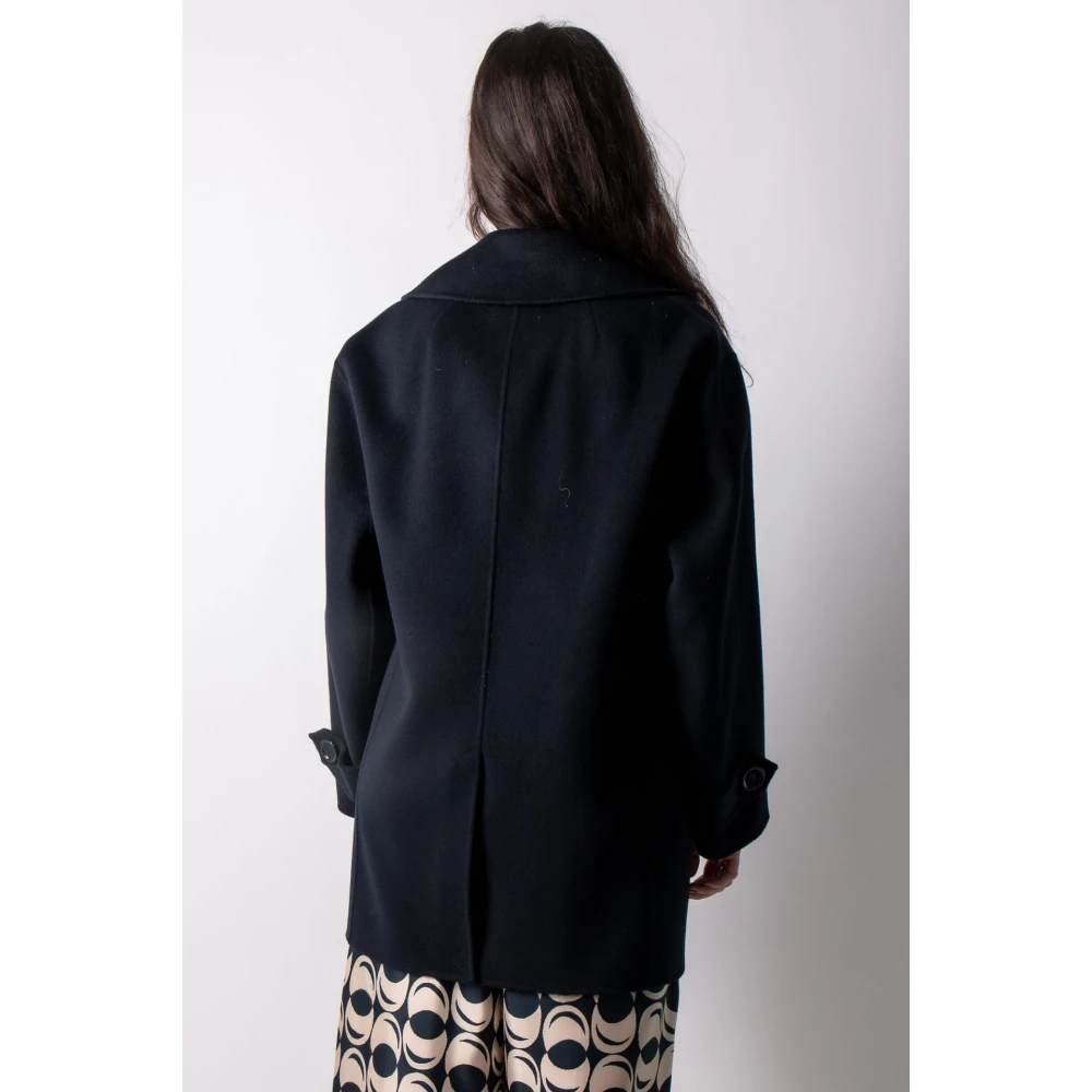 Max Mara Stijlvolle Blazers voor Vrouwen Blue Dames