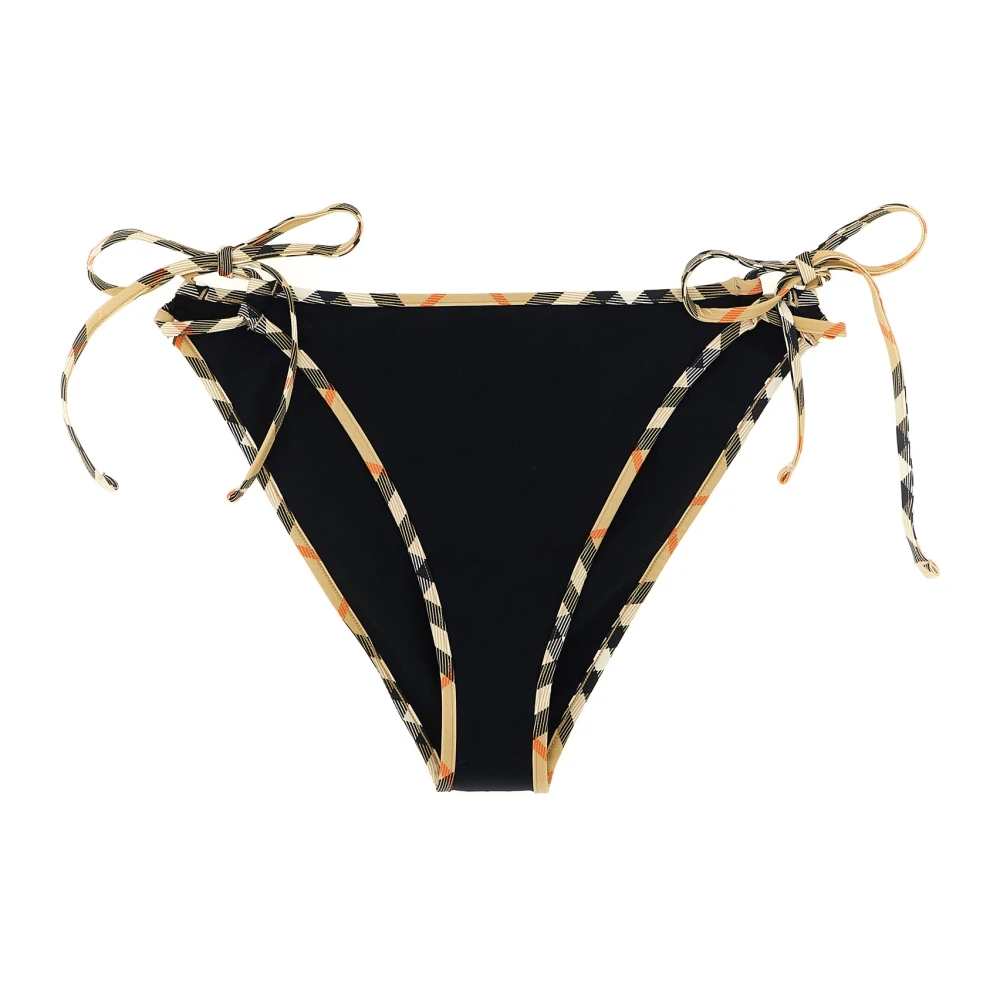 Burberry Women's Black Starla Stretch Nylon Bikini Bottoms