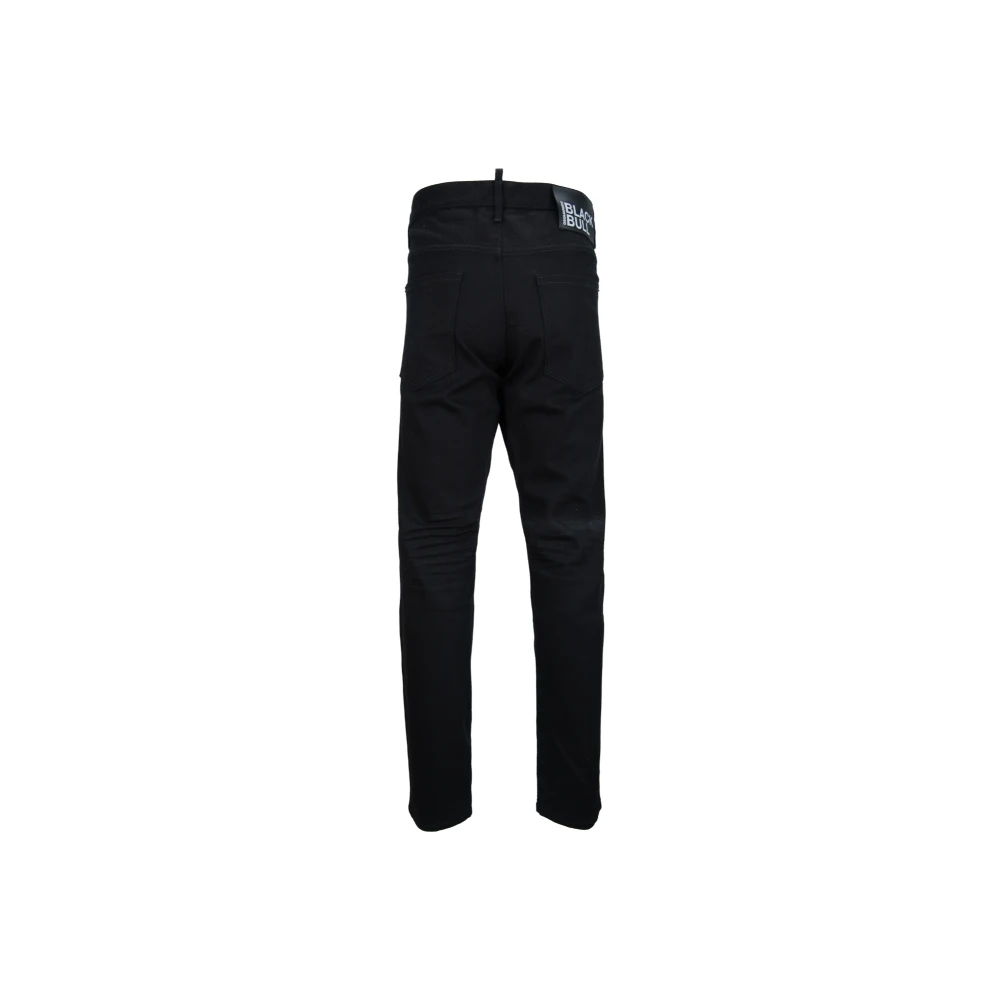 Dsquared2 Herenknoop Jeans Black Heren