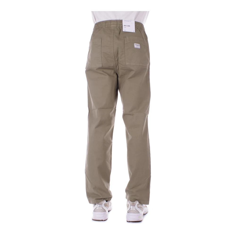 Only & Sons Logo Achter Trekkoord Broek Brown Heren